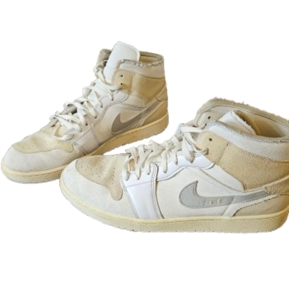 Air Jordan 1 Mid SE Craft Men's Shoes Size 16